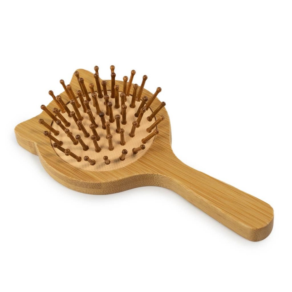 Bamboo Cat Hair Brush- 16Cm