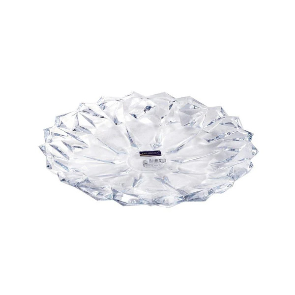 Glass Serving Fruit Bowl- 33x4.2cm