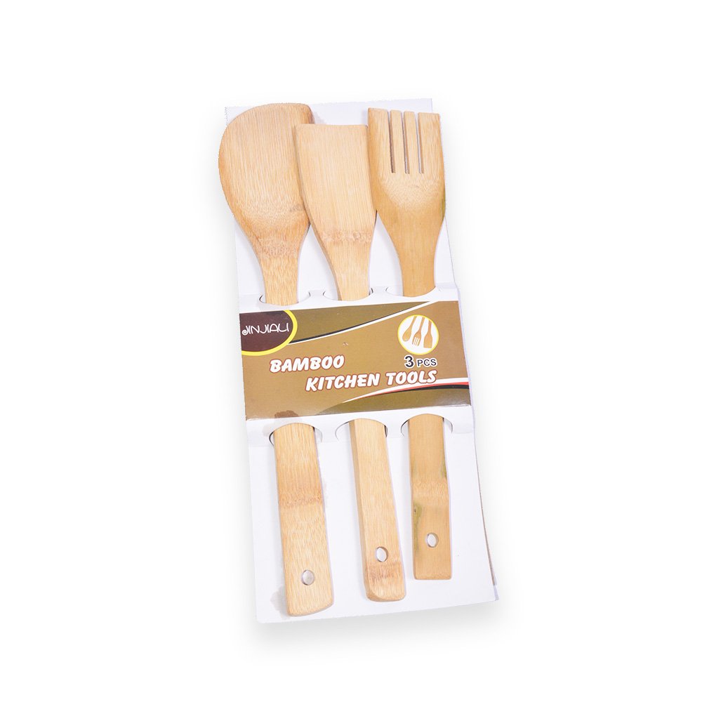 "Bamboo KitchenTool Set, 3 Pieces"