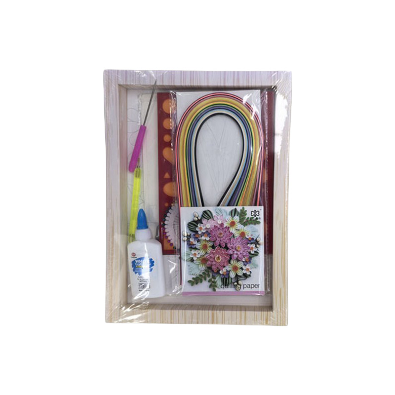 DIY Quilling Craft Kit- 9 Pieces