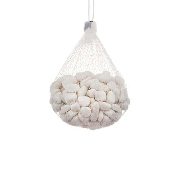 White Stones with Net Mix Color 12-15 mm 1000 grams