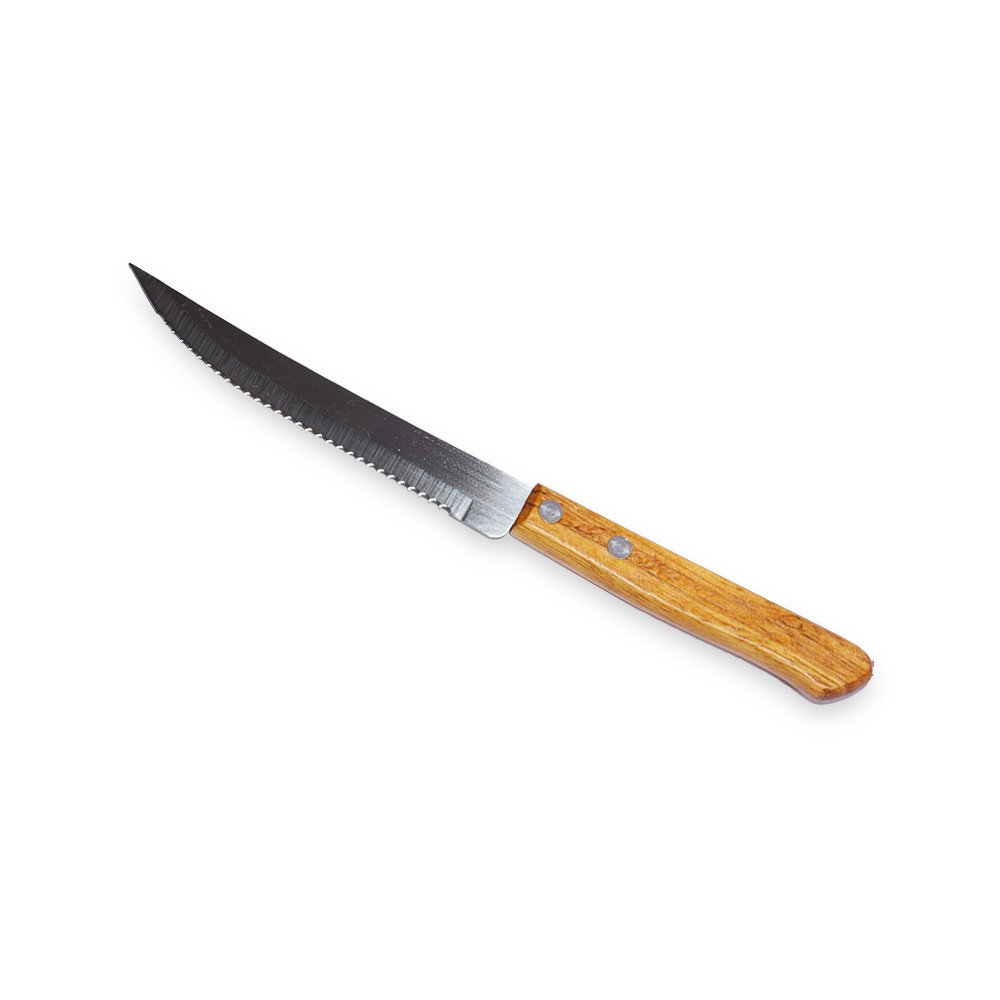 "Stainless Serrated steal knife, 4.5 Inches"