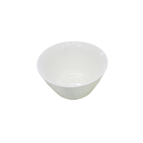 "Ceramic Bowl- White, 5 inches"