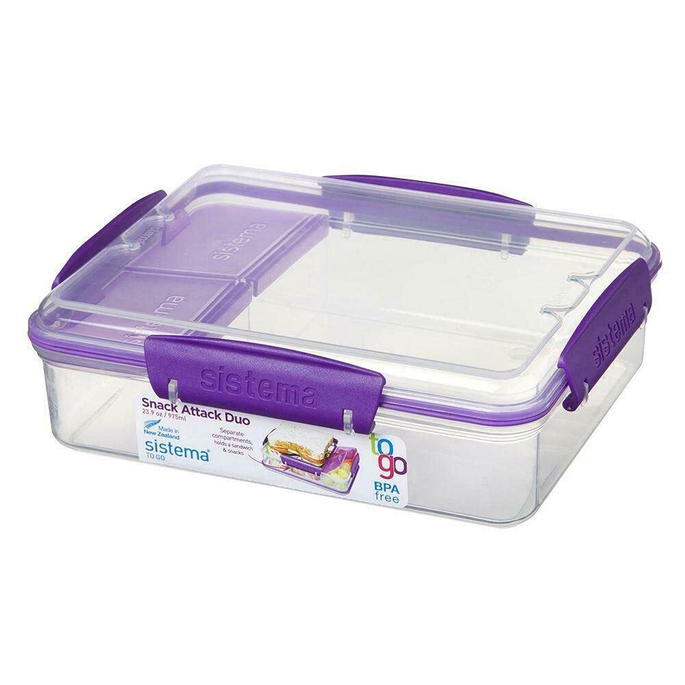 Plastic Lunch Box- 20x16x6.5 cm