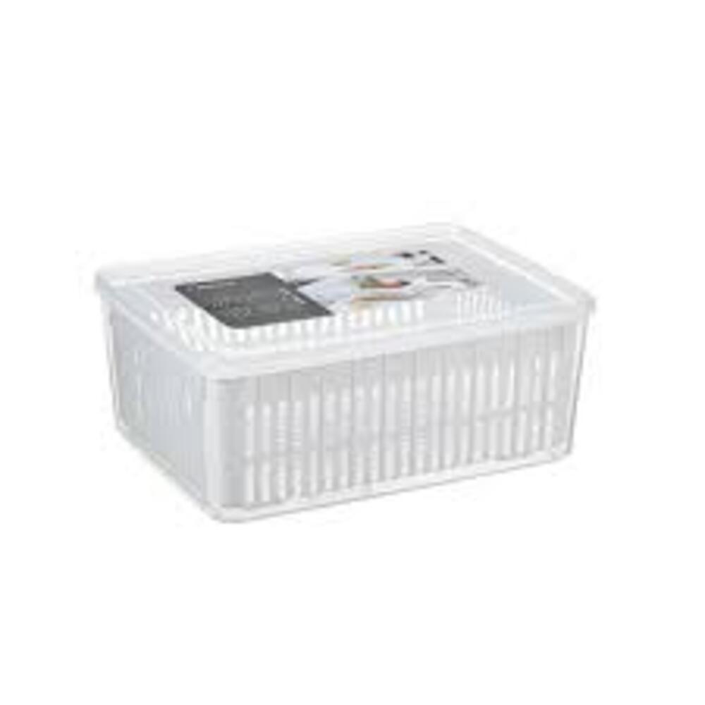 Plastic Refridgerator Storage Box- 31.5x23x13cm