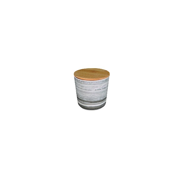 Bamboo fiber storage jar 10.5*10.5cm
