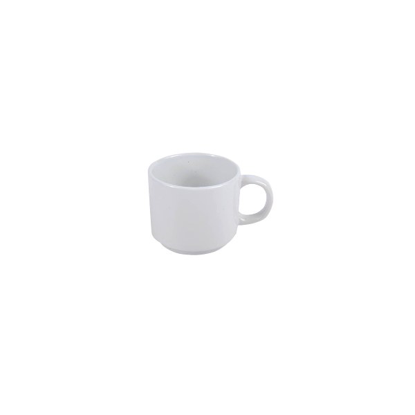 Ceramic cup 9*8cm white