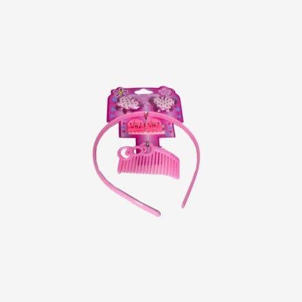 Kids hair accessories mix colors 5pcs