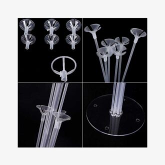 Plastic balloon stand 70cm