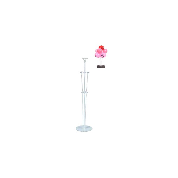 Plastic balloon stand 70cm