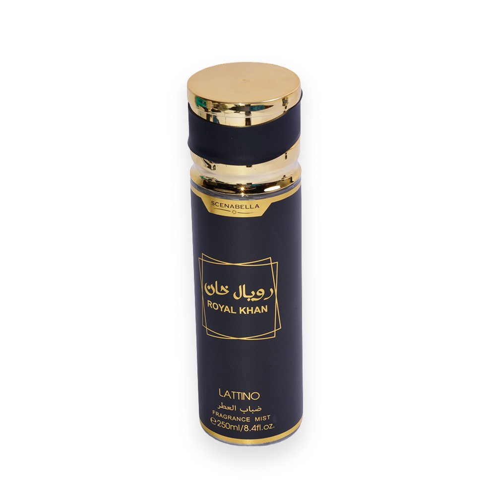 "Royal Khan Body Mist - Black & Gold, 250ml"