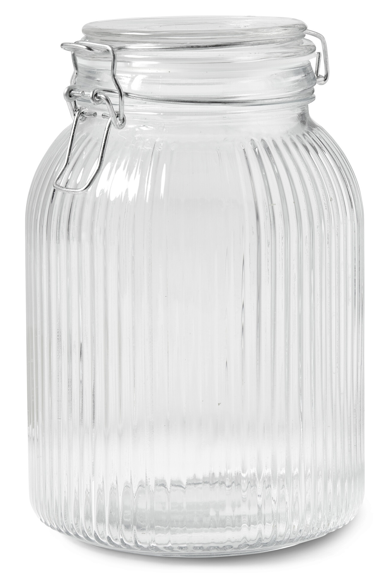 1400ml glass storage jar with